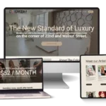 Squarespace Website Design for a Hair Salon