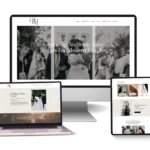 Squarespace Site for a Wedding Content Creator