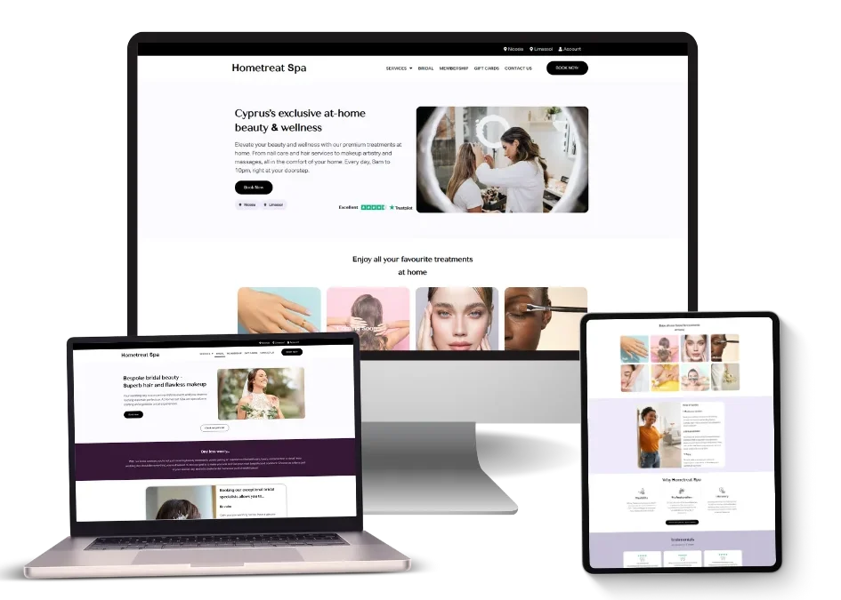 Website for a Luxury Wellness Brand