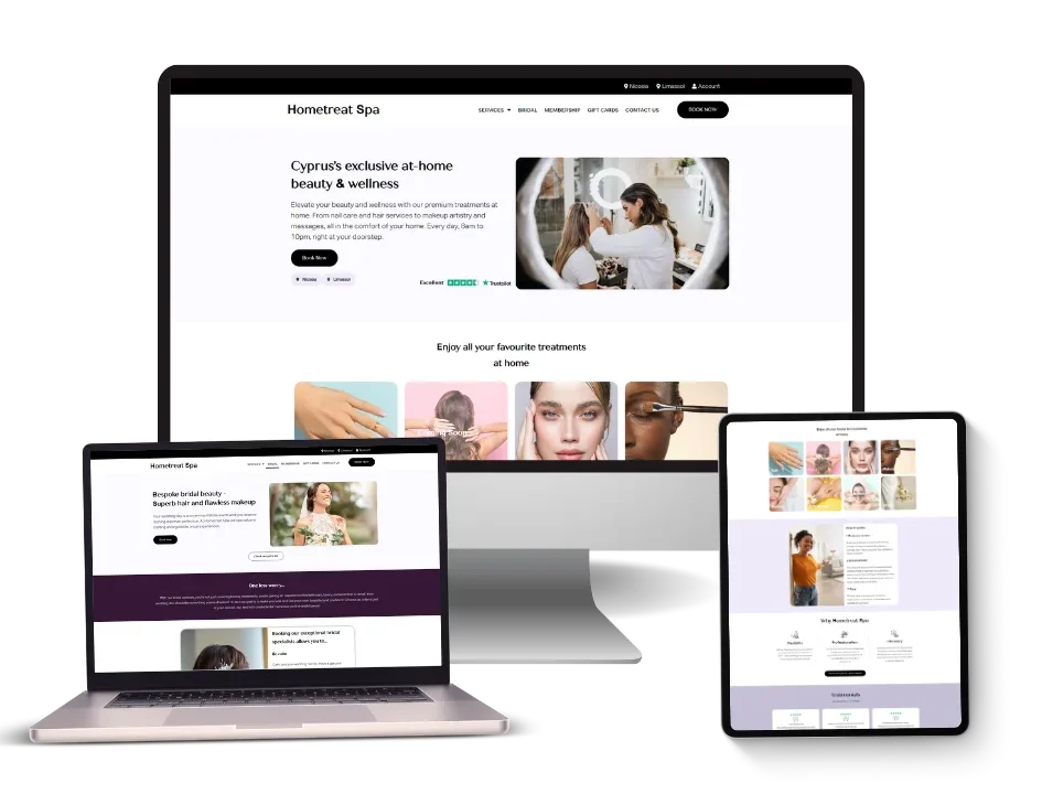 Website for a Luxury Wellness Brand