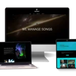 Website Design for a Music Publishing & Sync Agency
