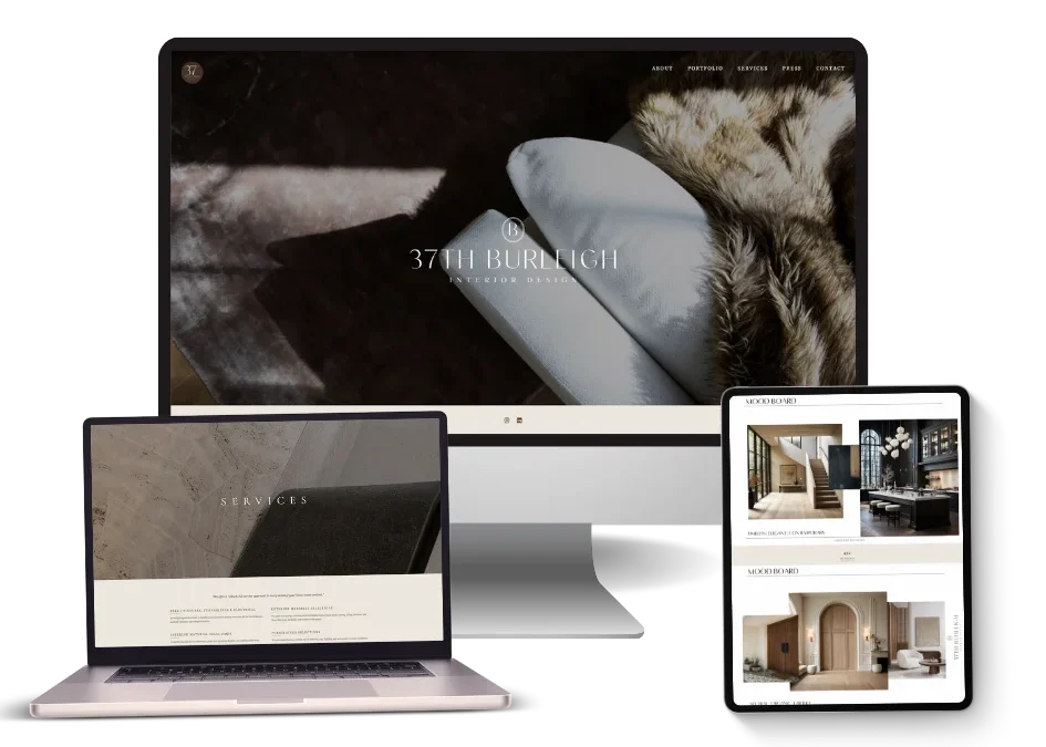 Website for a Luxury Interior Design Firm