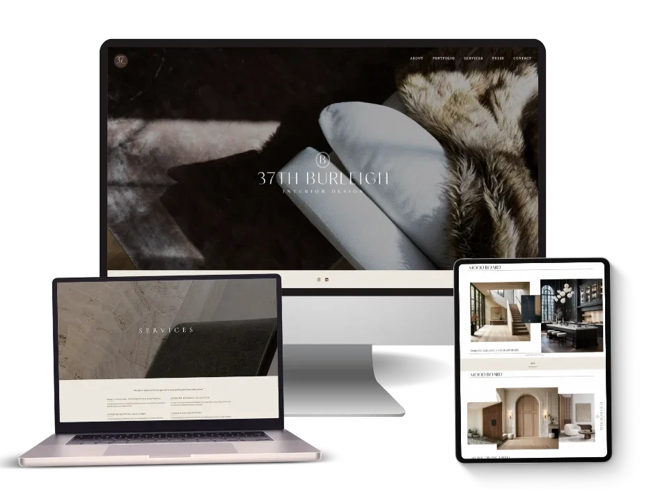 Website for a Luxury Interior Design Firm