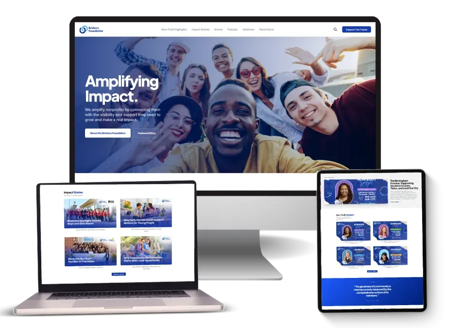 nonprofit website design