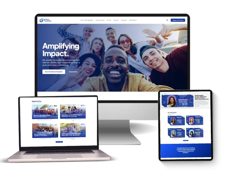 nonprofit website design